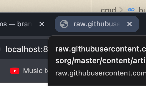 test screenshot